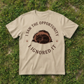 Funny Sleeping Fox T-Shirt, Sarcastic Procrastinator Gift, Cotton Tee