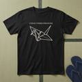 Origami Crane T-Shirt, I Fold Under Pressure, Sarcastic Anxiety Gift